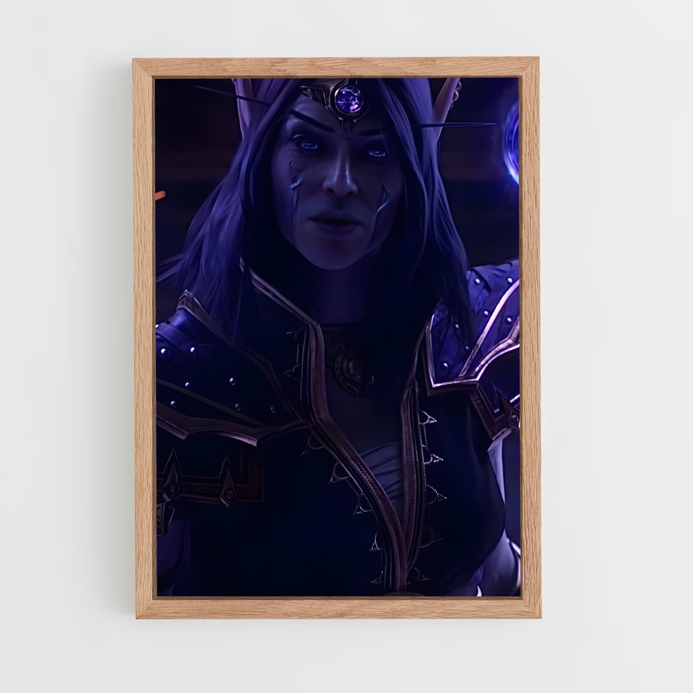 Poster L'Éclaireuse des Ombres – affiche World of Warcraft (vue 4)